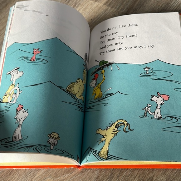 Dr. Seuss Green Eggs and Ham Hardcover Book - Picture 11 of 14